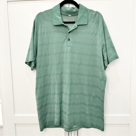 LULULEMON | Green Polo Shirt Size XL - Picture 1 of 7